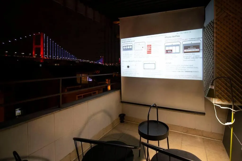 Апартаменты Aesthetic Penthouse With The Bosphorus Bridge View Стамбул Турция