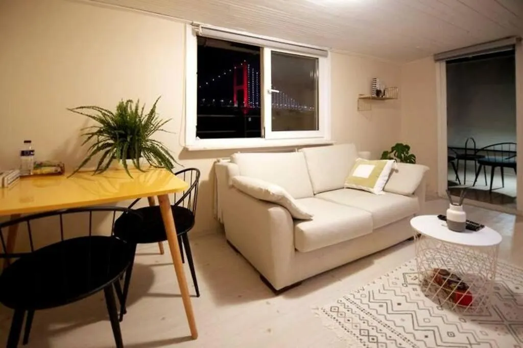 Aesthetic Penthouse With The Bosphorus Bridge View Apartman Isztambul